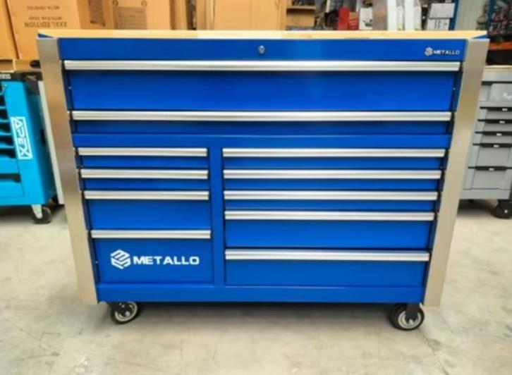 Metallo Jumbo pro XXXl gereedschapswagen 11 lades . Nieuw!!!, Auto diversen, Autogereedschap, Nieuw, Ophalen