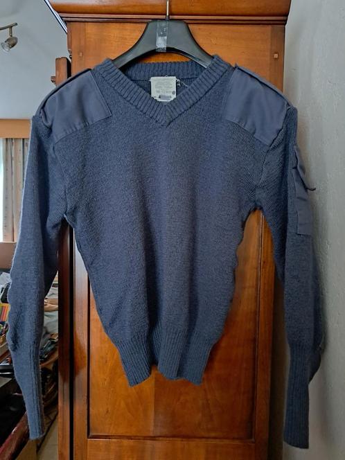 Originele blauwgrijze militaire trui M/L, Verzamelen, Militaria | Algemeen, Ophalen of Verzenden