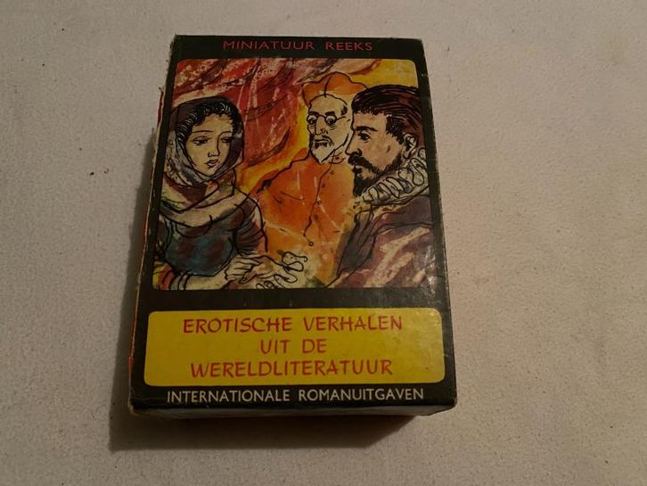 Erotische verhalen uit de wereldliteratuur (12 titels), Livres, Romans, Utilisé, Enlèvement ou Envoi