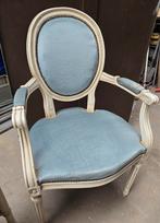 Fauteuil médaillon ancien, fauteuil vintage Louis, Enlèvement ou Envoi