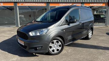 Ford Transit Courier, 1.0 benzine, 2016, 59.966km's+Garantie, Auto's, Bedrijf, Handgeschakeld, 2 zetels, 74 kW