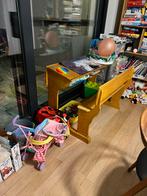 Oude schoolbank, Kinderen en Baby's, Speelgoed | Poppenhuizen, Ophalen, Zo goed als nieuw