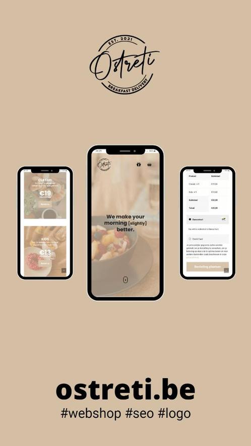 Webshop B2C & B2B - ontbijt aan huis, Zakelijke goederen, Exploitaties en Overnames