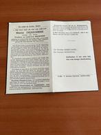 Rouwkaart M. Dejaeghere  Lichtervelde 1879 + 1952, Carte de condoléances, Enlèvement ou Envoi