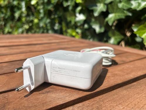 Apple MagSafe 2 - 60W adapter (macbook air/pro), Computers en Software, Laptop-opladers, Gebruikt, Ophalen of Verzenden