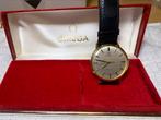OMEGA Genève 18kGoud Handopwind Incl. Originele Doos Vintage, Handtassen en Accessoires, Ophalen, Goud, Omega
