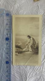 Vintage carte de prière italy, Comme neuf, Enlèvement ou Envoi