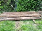 Oude kinderbalken - Verschillende formaten, Doe-het-zelf en Bouw, Hout en Planken, Ophalen, Gebruikt, Eiken, Balk