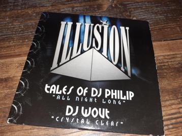 ILLUSION, Tales Of DJ Philip, DJ Wout, Enlèvement ou Envoi, Comme neuf, Techno ou Trance