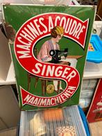 Emaille singer 40 x60 cm 1937 kleine modellen, Ophalen, Zo goed als nieuw