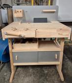 Howa Houten Werkbank voor kinderen, Bricolage & Construction, Établis, Enlèvement, Utilisé, 70 à 120 cm, Étau