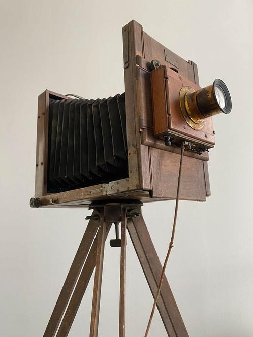 Antieke balgcamera, Verzamelen, Foto-apparatuur en Filmapparatuur, Ophalen