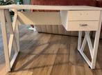 Bureautafel wit, Huis en Inrichting, Ophalen, Gebruikt