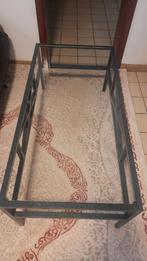 Glazen salontafel, Ophalen, 50 tot 75 cm, 50 tot 100 cm, Zo goed als nieuw