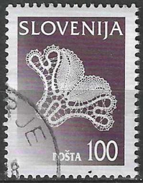 Slovenie 1997 - Yvert 194 - Kantwerk uit Idrija (ST), Postzegels en Munten, Postzegels | Europa | Overig, Gestempeld, Overige landen
