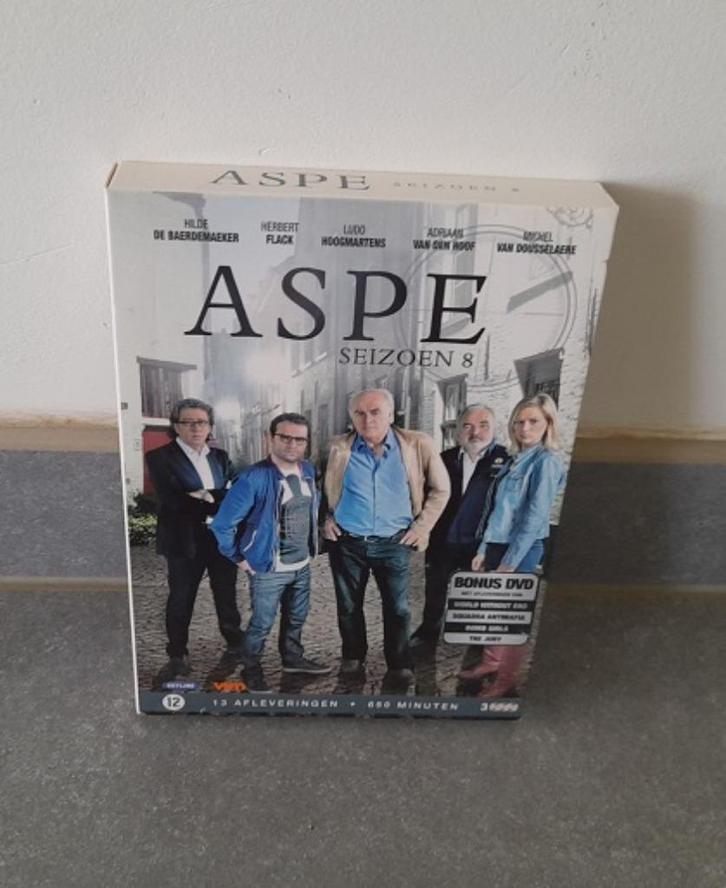 DVD BOX ASPE SEIZOEN 8, Cd's en Dvd's, Dvd's | Tv en Series, Zo goed als nieuw, Drama, Boxset, Alle leeftijden, Ophalen of Verzenden