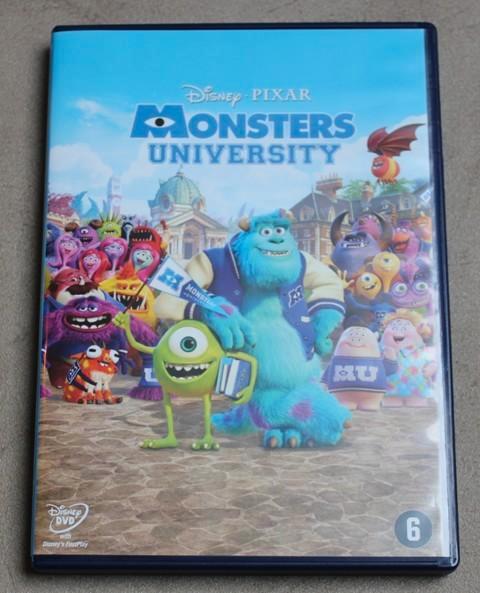 Pixar Monsters University (dvd), Cd's en Dvd's, Dvd's | Tekenfilms en Animatie, Zo goed als nieuw, Amerikaans, Tekenfilm, Alle leeftijden