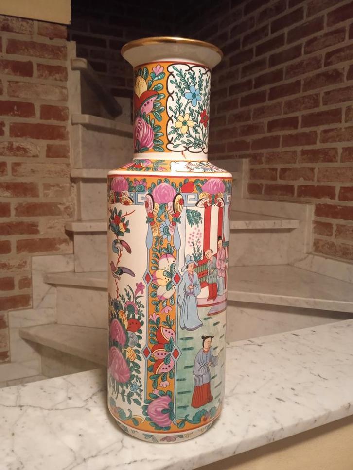 Grote Chinese Porseleinen Vaas, Antiek en Kunst, Antiek | Vazen, Ophalen