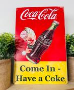 Metalen reclamebord Coca-Cola, Nieuw, Reclamebord, Ophalen of Verzenden