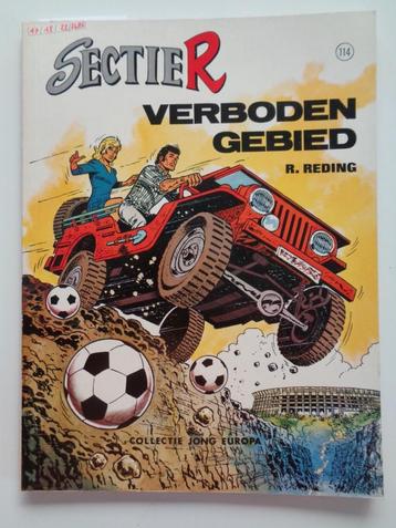 Sectie R - Verboden Gebied (5 KortVerhalen) - 1e dr. 1977, Boeken, Stripverhalen, Ophalen of Verzenden