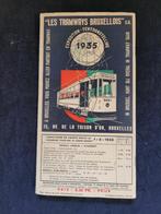 plan van 1935 Brusselse tramcollectie, Antiek en Kunst, Ophalen of Verzenden