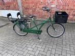 Tweelingfiets cargo bike long tail transport fiets, Fietsen en Brommers, Fietsen | Bakfietsen, Ophalen of Verzenden, Zo goed als nieuw