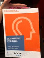 slides UGent ontwikkelingspsychologie, Boeken, Gelezen, Hoger Onderwijs, Acco, Ophalen of Verzenden