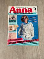 Handwerktijdschrift Anna 1986 met patronen ongebruikt, Ophalen of Verzenden, Zo goed als nieuw, Breien of Haken, Patroon of Boek