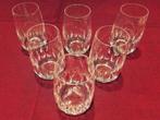 Set van 6 luxe kristalglazen., Glas, Glas of Glazen, Zo goed als nieuw, Ophalen