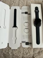 Apple Watch Serie 7 (45mm) Midnight - GPS, Handtassen en Accessoires, Smartwatches, Ophalen of Verzenden, IOS, Zo goed als nieuw