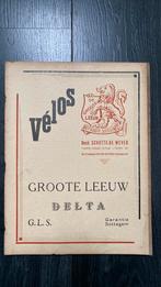 Ancien catalogue vélos Groote Leeuw Delta Sottegem, Enlèvement ou Envoi