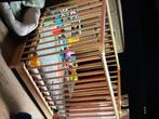 Houten park/ bed, Kinderen en Baby's, Kinderkamer | Bedden, Ophalen, Gebruikt, Matras