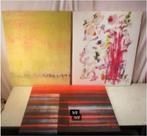 3 jolies peintures abstraites 'Aventures Des Toiles' - 60x50, Enlèvement ou Envoi