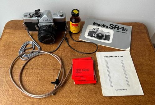 Minolta camera SR-1s, Audio, Tv en Foto, Fotocamera's Analoog, Gebruikt, Spiegelreflex, Minolta, Ophalen of Verzenden