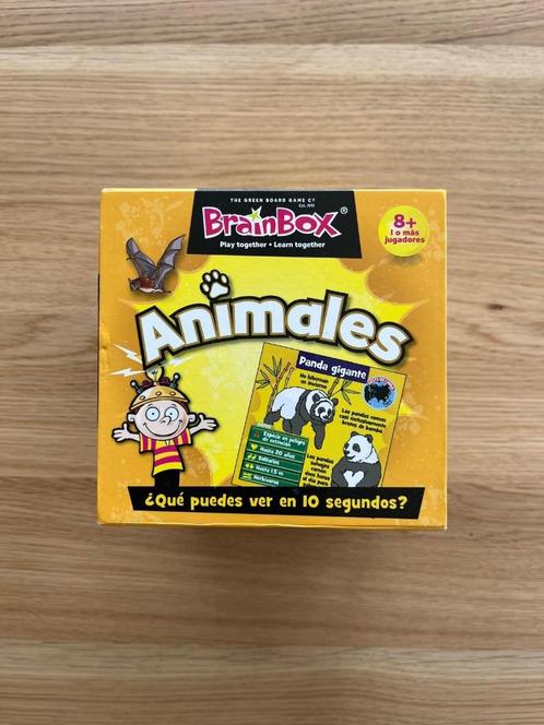 Bordspellen - Brainbox - Dieren (Dieren), Hobby en Vrije tijd, Gezelschapsspellen | Bordspellen, Gebruikt, Ophalen