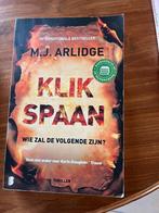 M.J. Arlidge, Boeken, Ophalen, Gelezen, M.J. Arlidge