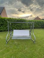 Tuinschommel, Ophalen, Zo goed als nieuw, Metaal, Schommelbank