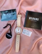 Pink watch Versus Versace, Handtassen en Accessoires, Horloges | Dames, Leer, Polshorloge, Nieuw, Ophalen of Verzenden