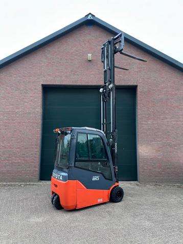 Toyota 8FBE20T bj 2020 full option! Elektrische heftruck beschikbaar voor biedingen