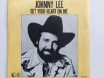 Johnny Lee - Bet Your Heart On Me (1981 + Poster), Cd's en Dvd's, Vinyl Singles, Ophalen of Verzenden, Country en Western