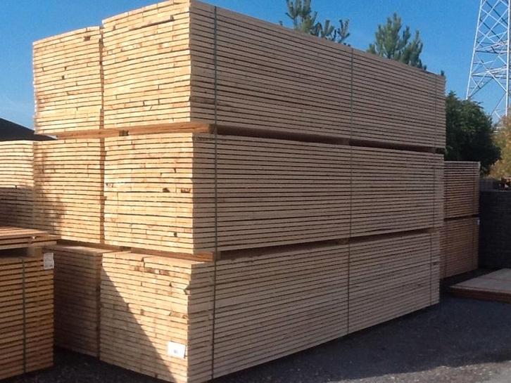 steigerhout, stellingplanken, dakhout, steigerplanken, hout, Bricolage & Construction, Bois & Planches, Neuf, Planche, Bois d'échafaudage