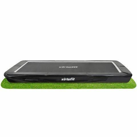 Trampoline inground 366cm op 244cm zwart, Kinderen en Baby's, Speelgoed | Buiten | Trampolines, Zo goed als nieuw, Ophalen