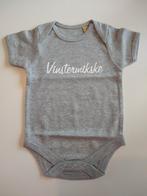 NIEUW grijze romper / body maat 62/68, Kinderen en Baby's, Babykleding | Maat 62, Ophalen of Verzenden, Nieuw, Meisje, Nacht- of Onderkleding