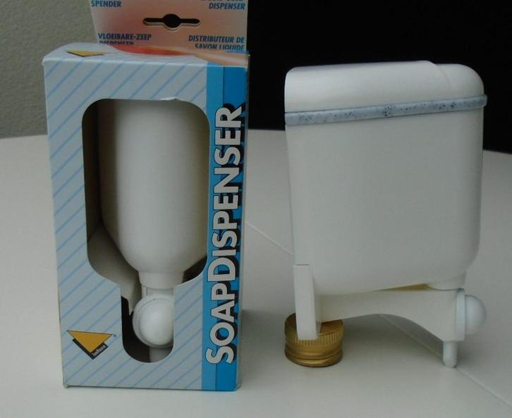 ZEEPDISPENSER WANDMONTAGE 350 ml 2 stuks NIEUW., Huis en Inrichting, Badkamer | Badtextiel en Accessoires, Nieuw, Overige typen