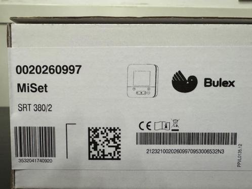 Bulex thermostaat MiSet SRT 380, Doe-het-zelf en Bouw, Thermostaten, Nieuw, Ophalen of Verzenden