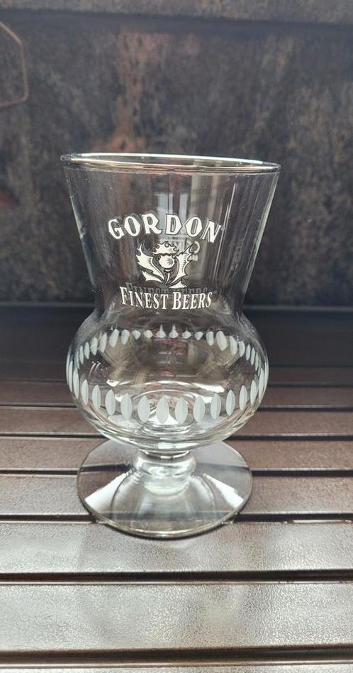 Mooi geslepen bierglas Gordon ...Nieuw, Verzamelen, Biermerken, Zo goed als nieuw, Ophalen of Verzenden