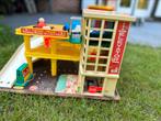 Vintage fisher-price fisherprice garage oldschool, Kinderen en Baby's, Speelgoed | Fisher-Price, Ophalen of Verzenden