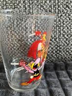 Vintage glas 9,5 cm hoog asterix en obelix 1968 dargaud, Ophalen of Verzenden, Asterix en Obelix