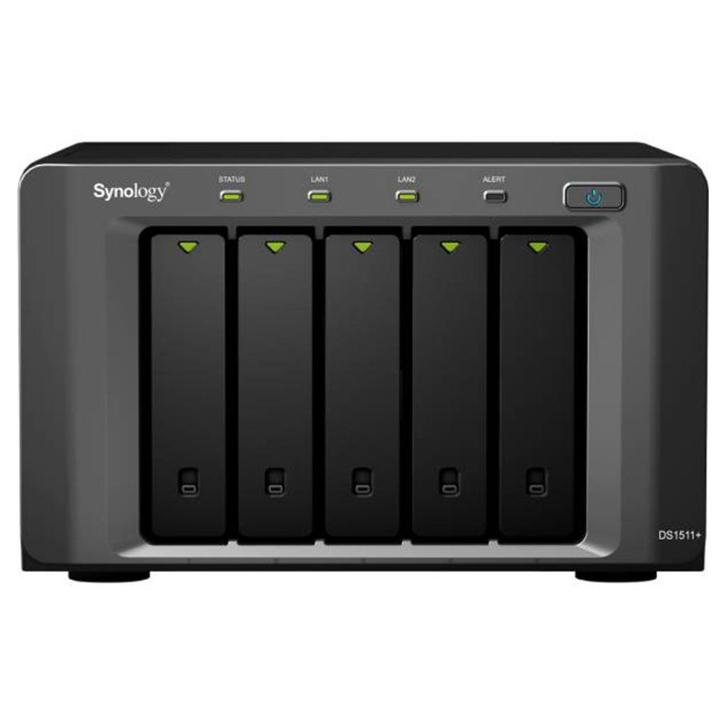 Synology DS1511+, Computers en Software, NAS, Zo goed als nieuw, Ophalen of Verzenden