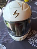 motorhelm - wit, Motoren, Systeemhelm, S, Dames, Tweedehands